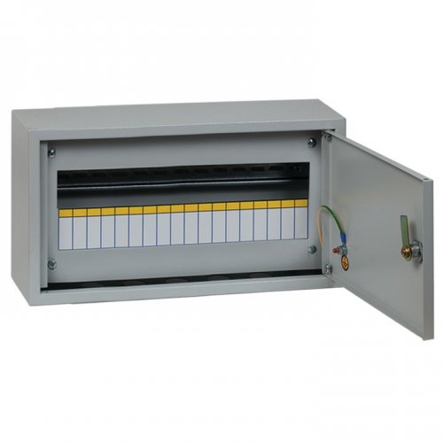 Бокс металлический ЩРН-18 М ОДНОРЯДНЫЙ IP31 (220х400х120) EKF PROxima
