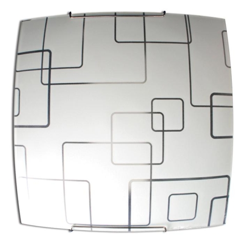 Светильник Оазис 300х300 НПБ 09-60-003 М83 мат бел/крепеж хром 