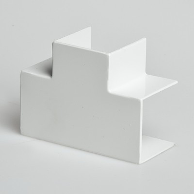 Тройник накладной 90 град. для РКК-74-55 серый