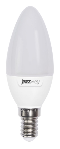 Лампа Jazzway LED C37  7w Е14 3000K 530Lm  SP NEW  (10/50)