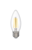Лампа Jazzway LED C35  8w Е27 4000K PLED OMNI CL (5020825) прозр.