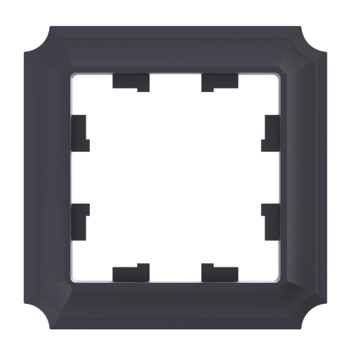 Рамка 1-ая AtlasDesign ANTIQUE карбон (универс) ATN101001