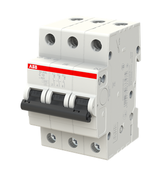 Авт выключатель SH203L С 3п 10А ABB (1/36)