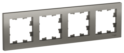 Рамка 4-ая (универс) Сталь AtlasDesign ATN000904