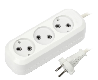 Удлинитель Smartbuy, 3 гн. 1,5 м ПВС 2х1 2200Вт (50)