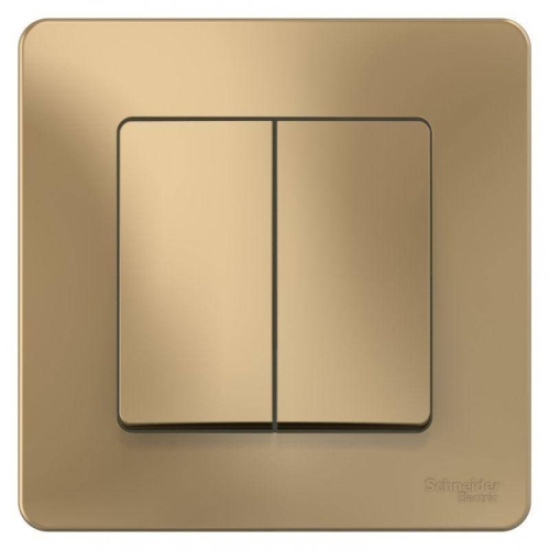 Выключатель 2кл Blanca с/п Титан 10А BLNVS010504 (6/60)