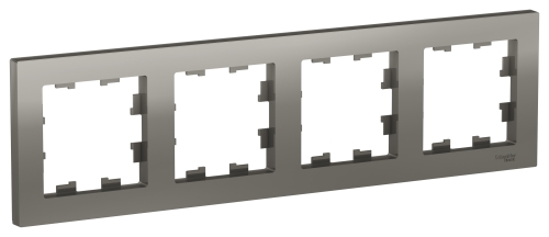 Рамка 4-ая (универс) Сталь AtlasDesign ATN000904