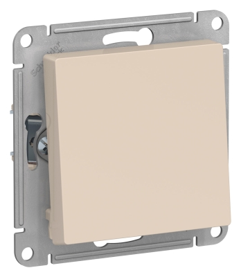 Механиз Выключатель 1-кл с/п Проходной Бежевый 10А AtlasDesign (20/160) ATN000261