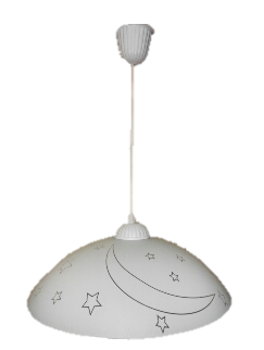 Светильник подв. не рег. бел 1х100Вт/Е27 