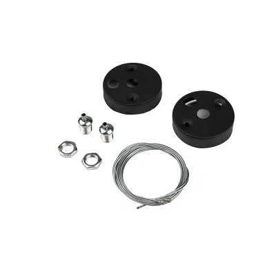 Комплект креплений PSO-01 S-2x1.0 m BLACK для подвесного монтажа 5052314