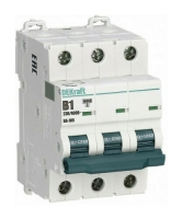 Авт. выкл. ХАРАКТЕРИСТИКА B 3Р  1А ВА-105 10кА DEKraft