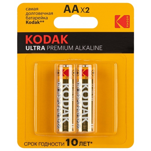 Батарейка Kodak LR6-2BL ULTRA PREMIUM Alkaline (24/96)