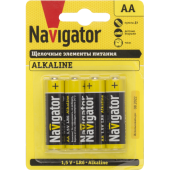 Батарейка Navigator 61463 NBT-NPE-LR6-BP4 (4/80/400)