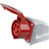 Розетка наружная стационарная 115 2P+PE 16А 380В IP44 Navigator (14296)