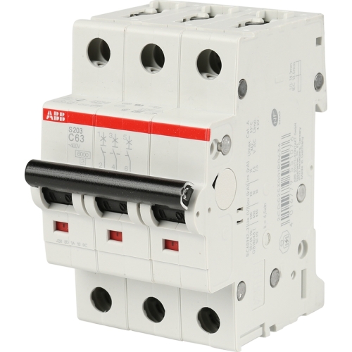 Авт выключатель S203 С 3п 63А ABB PRO