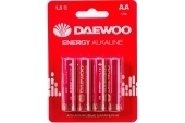 Батарейка Daewoo Energy Alkaline LR-6 BL-4 (4/40/960) 5029781