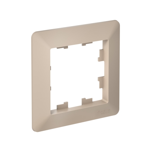 ATLASDESIGN AIR 1-постовая РАМКА, ПЕСОЧНЫЙ/дымчатый белый