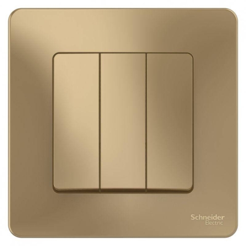 Выключатель 3кл Blanca с/п Титан 10А BLNVS100504 (6/60)