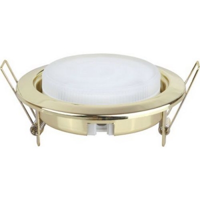 Светильник GX53 H4 Downlight without reflector_gold (светильник) 38x106 - 2pack (2шт -упаковка) F