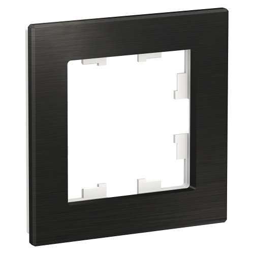 Рамка 1-ая AtlasDesign Nature Металл-Оникс(универс) ATN312301