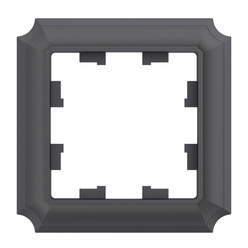 Рамка 1-ая AtlasDesign Antique Базальт (универс) ATN101401