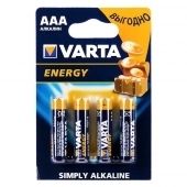 Батарейки VARTA ENERGY AAA BL*4 (4/200)