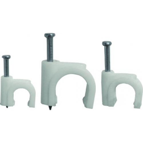 Скоба  5мм круглая пластиковая (50шт/550уп) (71066)