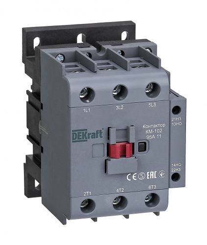 Контактор малогабаритный КМ102-095А-230 АС3 АС4 1НО+1НЗ