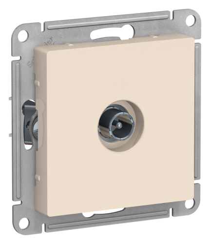 Механизм Розетка TV с/п Бежевый AtlasDesign (10/60) ATN000292