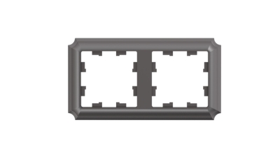 Рамка 2-ая AtlasDesign Antique Мокко (универс) ATN100602