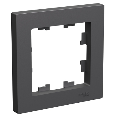 Рамка 1-ая AtlasDesign Базальт (универс) ATN001401 (10/40)