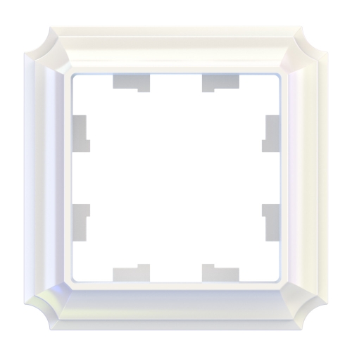 Рамка 1-ая AtlasDesign ANTIQUE Жемчуг (универс) ATN100401