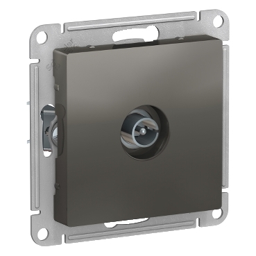 Механизм Розетка TV (коннектор) с/п AtlasDesign сталь ATN000993 (5/20)