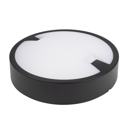 Светильник LED круг о/п 12W PBH-PC8-RA 4000K пластик ЧЕРНЫЙ 900Lm IP65 Jazzway 5048454 (10)