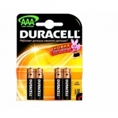 Батарейка Duracell LR03 BASIC BL*4 (4/40/120)