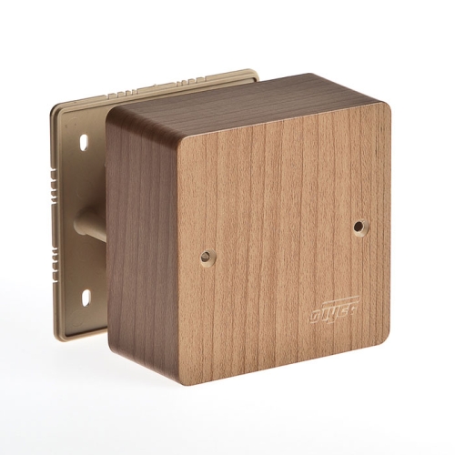 Коробка распр. RUVINIL  85*85*42 (120) 65015-08М дуб