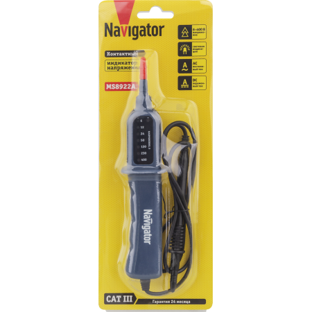 Индикатор Navigator 93236 NMT-Ink01-400V (контактный, 400 В, MS8922A)