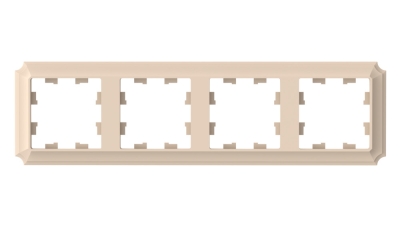 Рамка 4-ая AtlasDesign Antique Песочный (универс) ATN101204