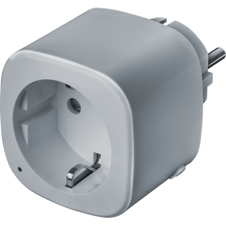 Умная розетка-переходник 1гн с з/к NSH-ST-01-WiFi 14555