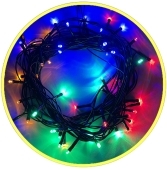 Гирлянда ЭРА ENIN-5M  LED Нить 5 м мультиколор 8 режимов, 220V, IP20