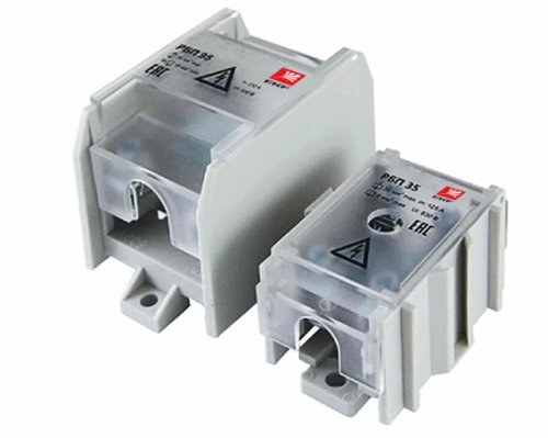 Блок распределительный проходной РБП 95 (1х95-4х16мм2) 232/100А EKF PROxima