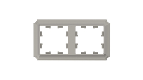 Рамка 2-ая AtlasDesign Antique Шампань (универс) ATN100502