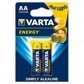 Батарейки VARTA ENERGY AA BL*2 (2/100)