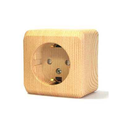 Розетка 1гн с з/к со шторк о/п 