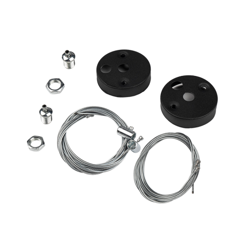 Комплект креплений PSO-01 S-4x1.0 m BLACK для подвесного монтажа 5052338