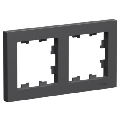 Рамка 2-ая AtlasDesign Базальт (универс) ATN001402 (5/20)