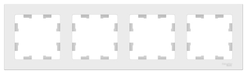 Рамка 4-ая (универс) Белый AtlasDesign (15/90) ATN000104