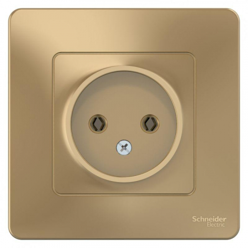 Розетка 1гн Blanca Титан с/п BLNRS000014  (10/60)