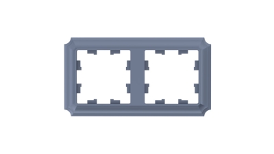 Рамка 2-ая AtlasDesign Antique Грифель (универс) ATN100702