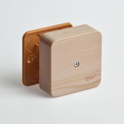 Коробка распр. RUVINIL  80*80*25 (70) 65005-27М сосна